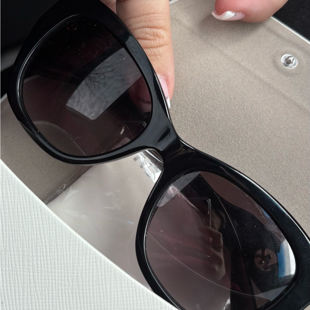Michael Kors Black Oversized Sunglasses
